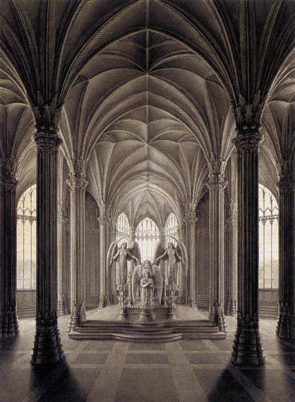 Karl friedrich schinkel Study for a Monument to Queen Louise